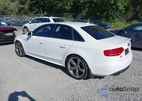 2012 Audi S4 3.0 Premium Plus z USA, uszkodzony, nr VIN WAUKGAFL0CA061145